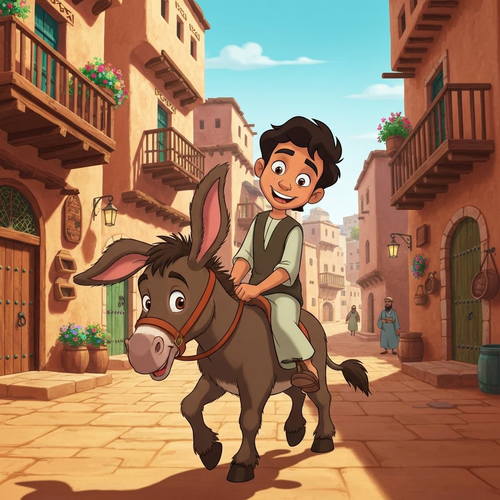 حكايات جحا وحماره